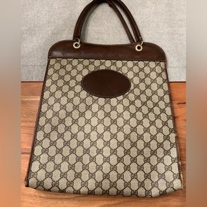 Vintage Gucci Tote in Monogram